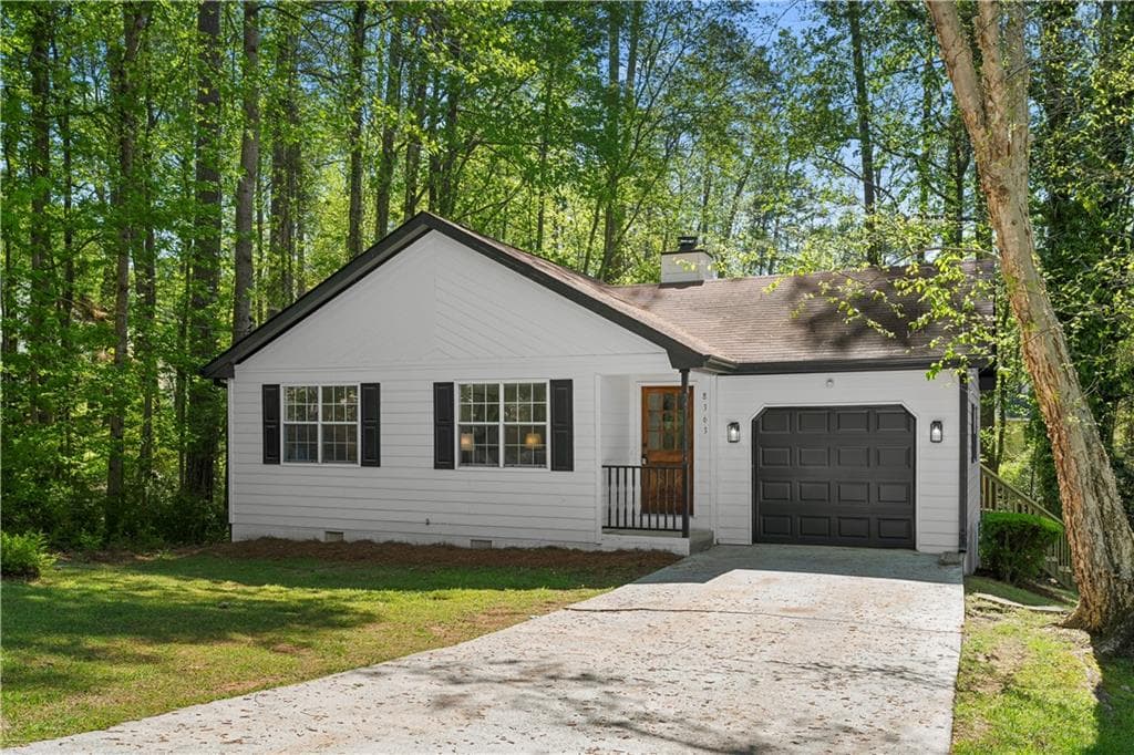 3 bedroom, 2 bathroom, 1,312 sq ft single family residence sold at 8363 Norris Lake Road, Snellville, GA 30039