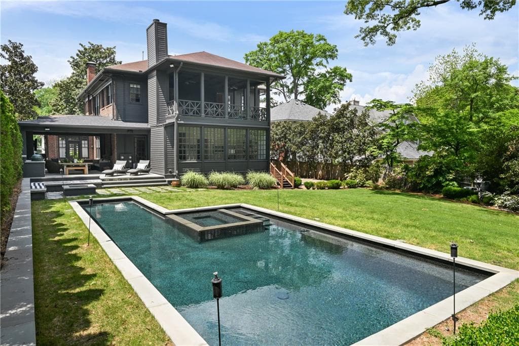 4 bedroom, 4 bathroom, 4,565 sq ft single family residence for rent at 635 Bonaventure Avenue, Atlanta, GA 30306 for $14,000 a month — photo 1 of 110