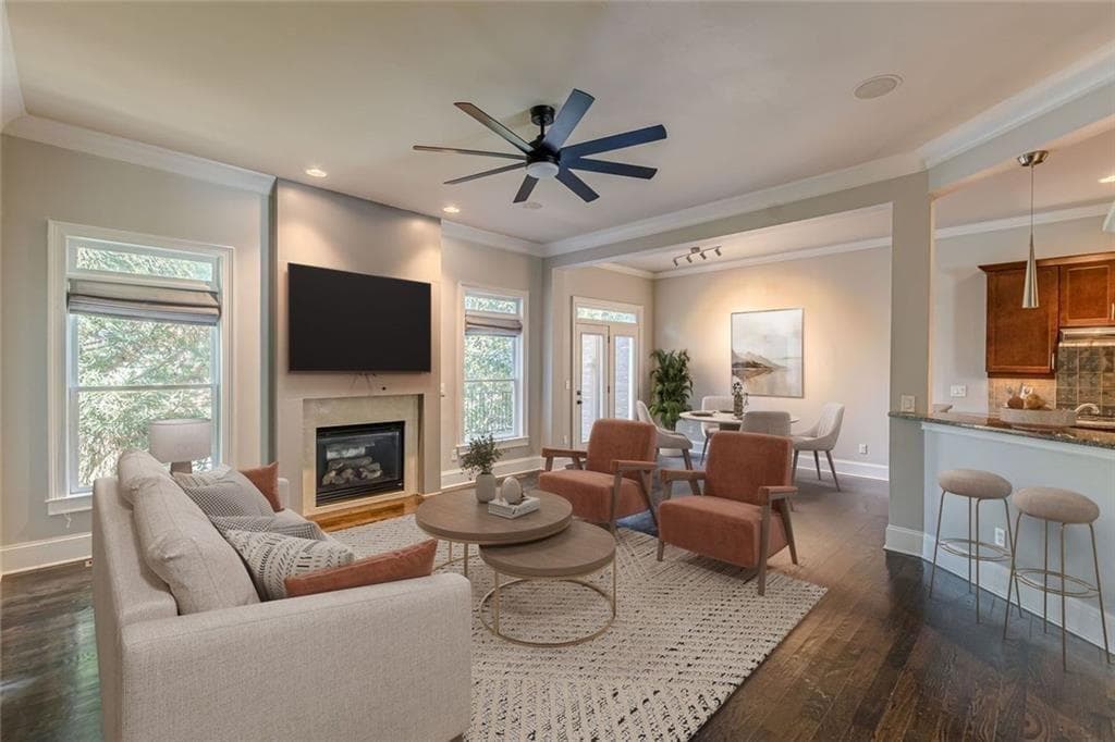 4 bedroom, 4 bathroom, 3,300 sq ft townhouse for sale at 1930 Saxon Valley Circle, Atlanta, GA 30319 — photo 9