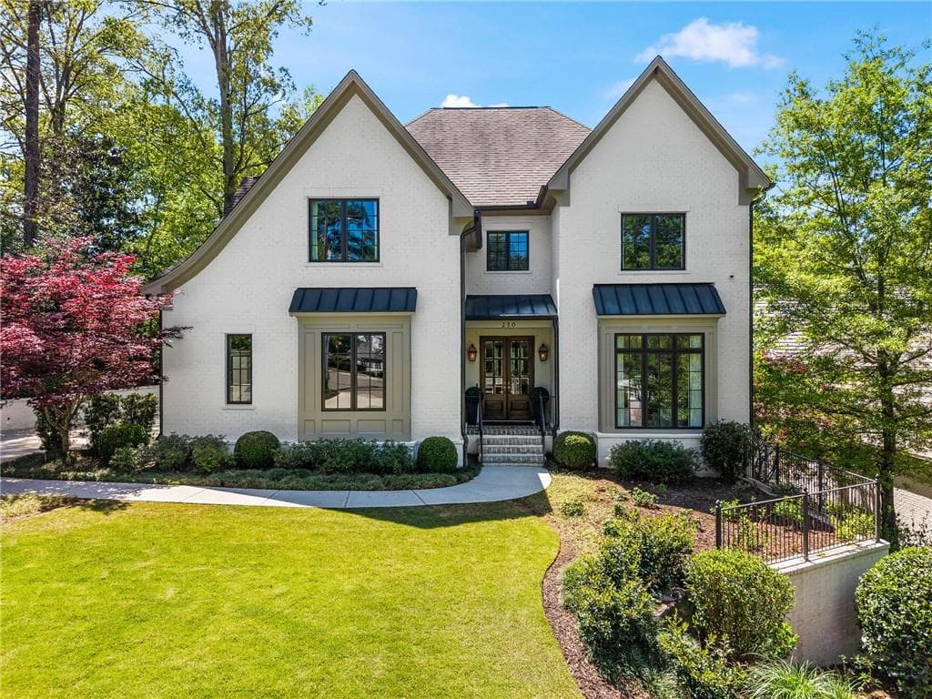6 bedroom, 8 bathroom, 7,200 sq ft single family residence sold at 230 Danbury Lane, Atlanta, GA 30327