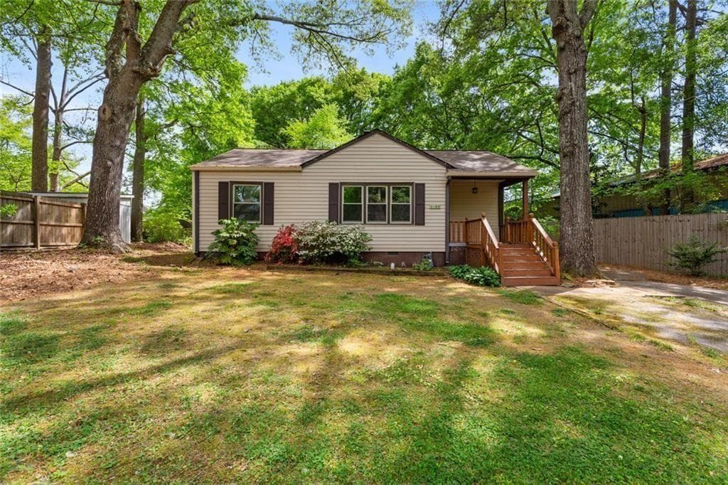 2 bedroom, 1 bathroom, 1,242 sq ft single family residence sold at 1308 Marston, Smyrna, GA 30080