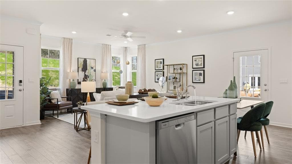 3 bedroom, 3 bathroom, 1,951 sq ft townhouse for sale at 522 Silver Moon Drive, Loganville, GA 30052 — photo 9