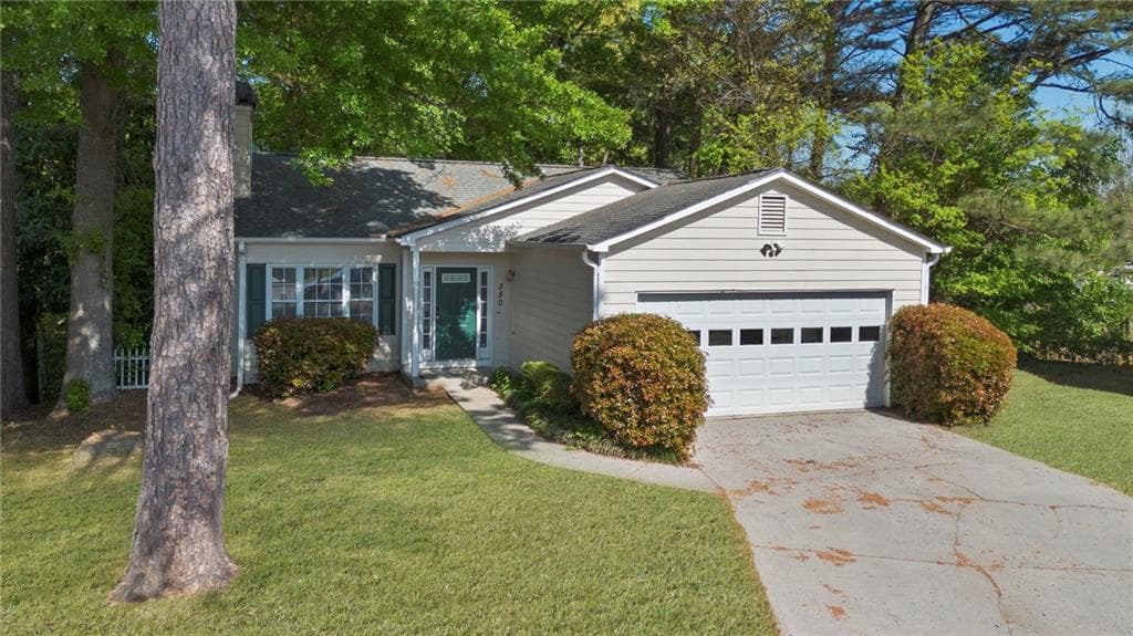 3 bedroom, 2 bathroom, 1,144 sq ft single family residence sold at 350 Jamaica Cove, Marietta, GA 30008