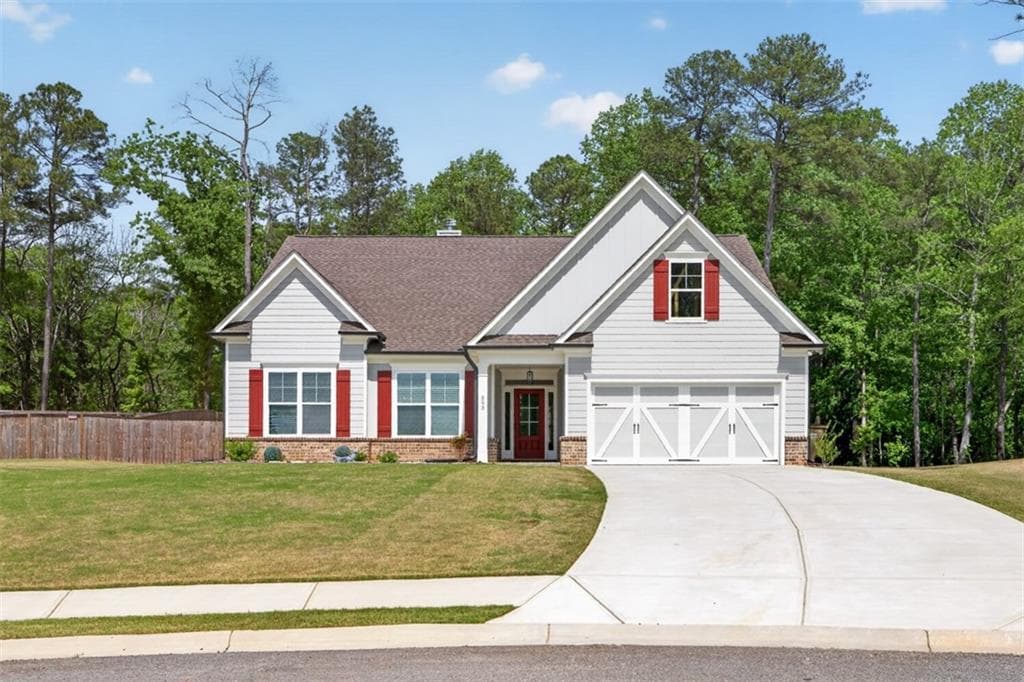 3 bedroom, 2 bathroom, 2,123 sq ft single family residence for sale at 593 Dunagan Court, Winder, GA 30680 — photo 1 of 45