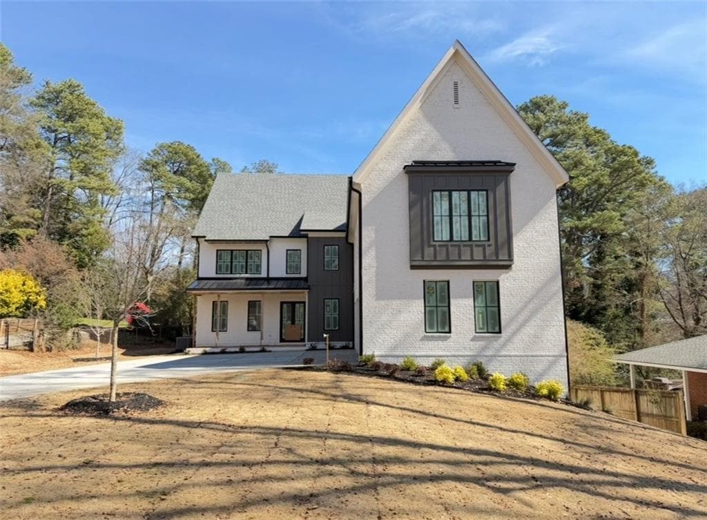 6 bedroom, 6 bathroom, 6,109 sq ft single family residence for sale at 6107 Harleston Road, Sandy Springs, GA 30328
