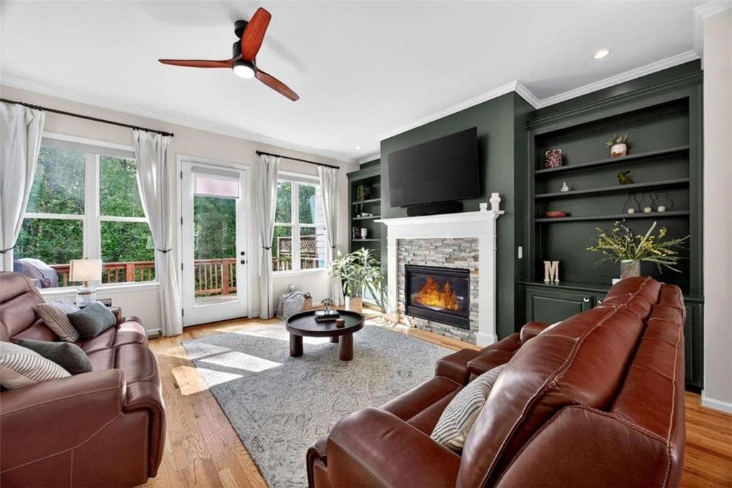 3 bedroom, 4 bathroom, 2,150 sq ft townhouse for sale at 4387 Strand Drive, Smyrna, GA 30080