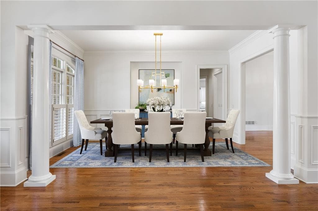 6 bedroom, 7 bathroom, 6,973 sq ft single family residence under contract at 2551 Raintree Drive, Atlanta, GA 30345 — photo 4
