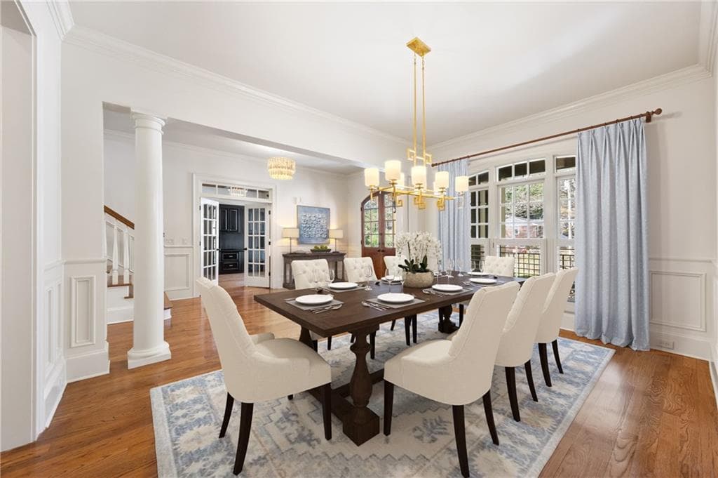 6 bedroom, 7 bathroom, 6,973 sq ft single family residence under contract at 2551 Raintree Drive, Atlanta, GA 30345 — photo 6