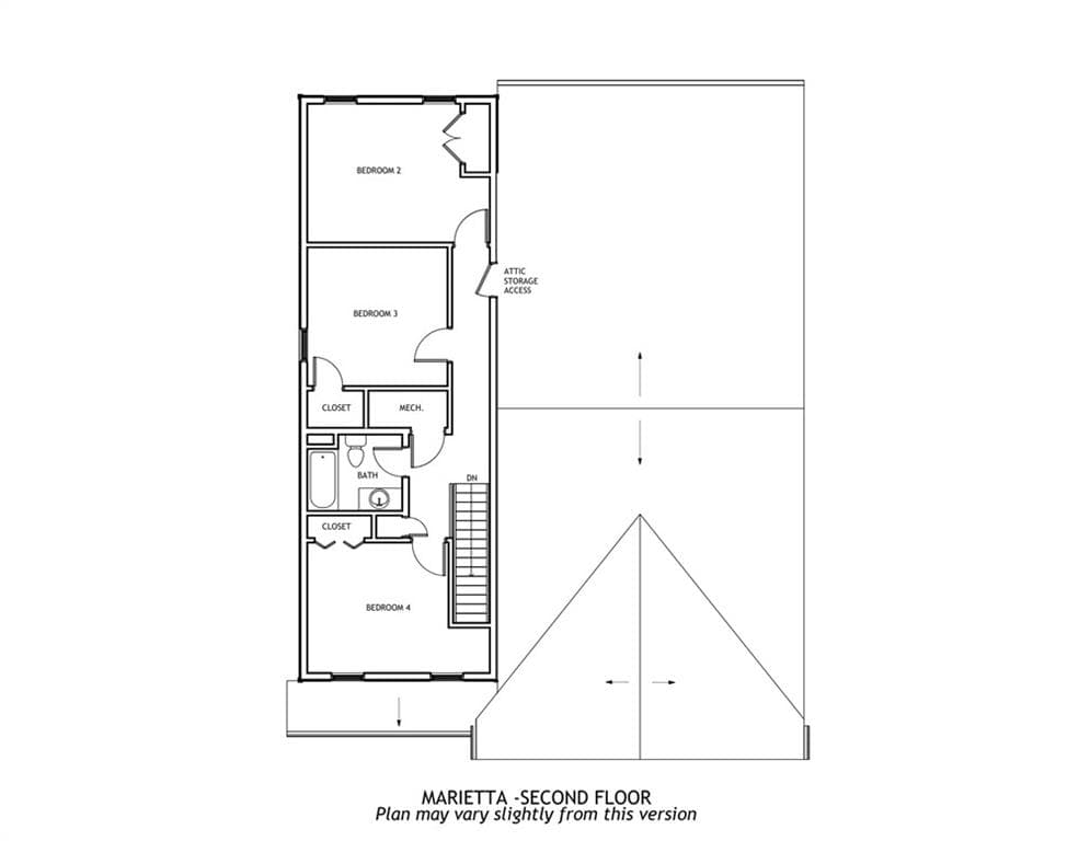 4 bedroom, 3 bathroom, 2,208 sq ft single family residence for sale at 3085 Franklin Street, Austell, GA 30106 — photo 3