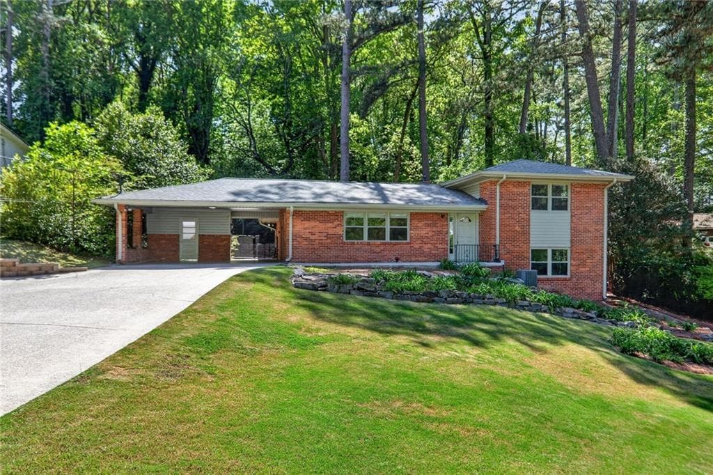 4 bedroom, 2 bathroom, 2,043 sq ft single family residence sold at 2424 Briarmoor Road, Atlanta, GA 30345