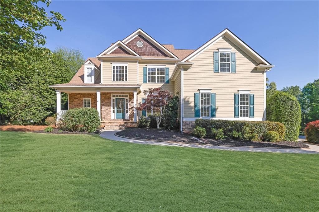 6 bedroom, 4 bathroom, 4,307 sq ft single family residence sold at 3505 Chicory Creek Drive, Cumming, GA 30041