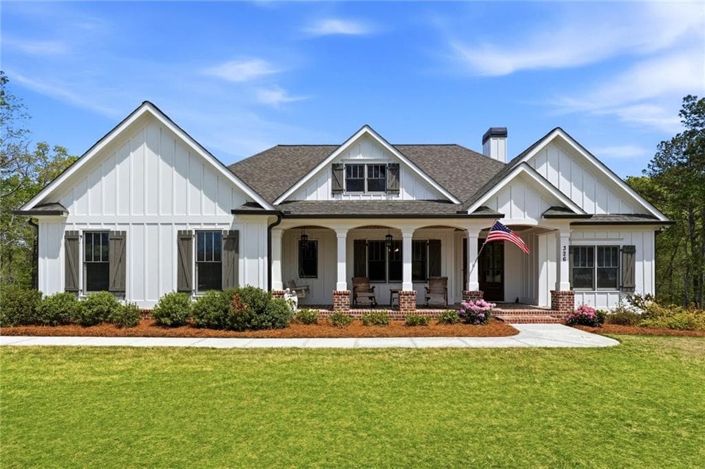 4 bedroom, 4 bathroom, 4,620 sq ft single family residence sold at 326 Masons Way, Waleska, GA 30183