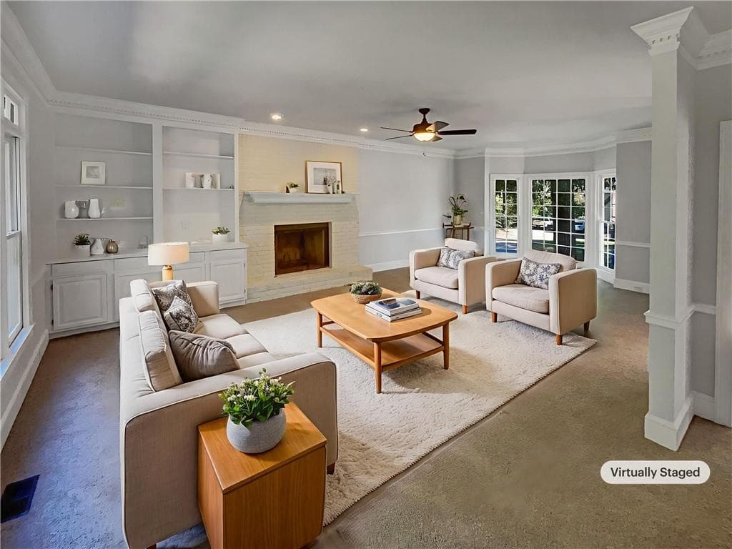 3 bedroom, 3 bathroom, 2,380 sq ft single family residence under contract at 3526 W Hampton Drive, Marietta, GA 30064 — photo 3
