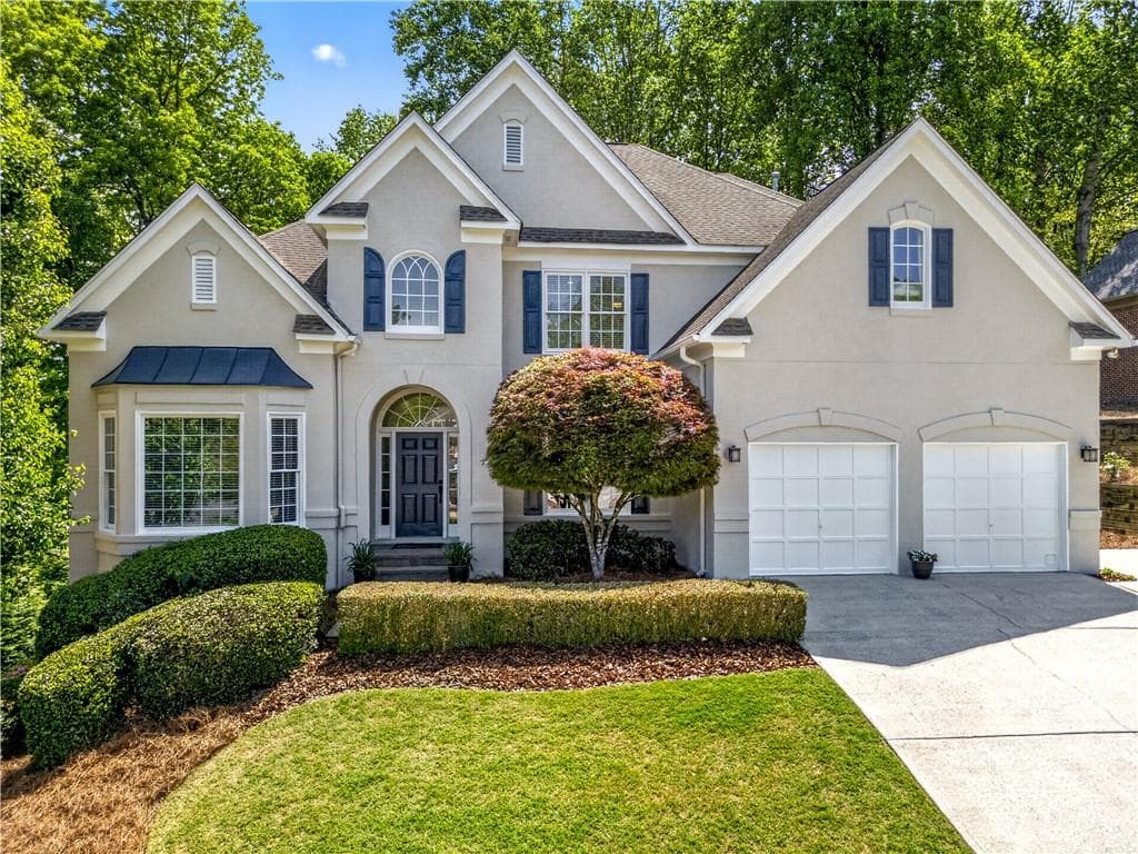 5 bedroom, 5 bathroom, 5,106 sq ft single family residence sold at 6650 River Crest Point, Suwanee, GA 30024