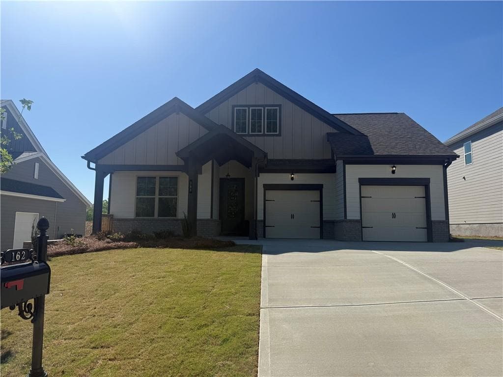 3 bedroom, 3 bathroom, 1,933 sq ft single family residence sold at 162 Classic Overlook-Lot 19A, Homer, GA 30547