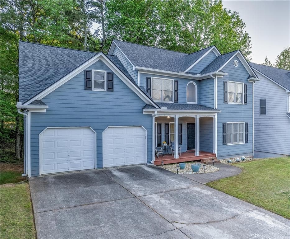 4 bedroom, 3 bathroom, 2,161 sq ft single family residence under contract at 4321 Clairesbrook Lane, Acworth, GA 30101 — photo 2