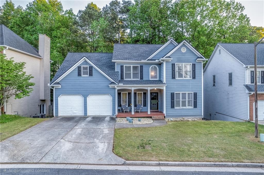 4 bedroom, 3 bathroom, 2,161 sq ft single family residence under contract at 4321 Clairesbrook Lane, Acworth, GA 30101 — photo 4