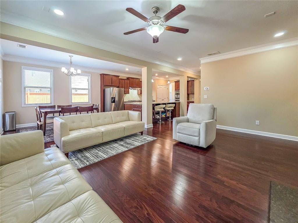 4 bedroom, 3 bathroom, 3,163 sq ft single family residence for sale at 5620 Shiloh Woods Drive, Cumming, GA 30040 — photo 9