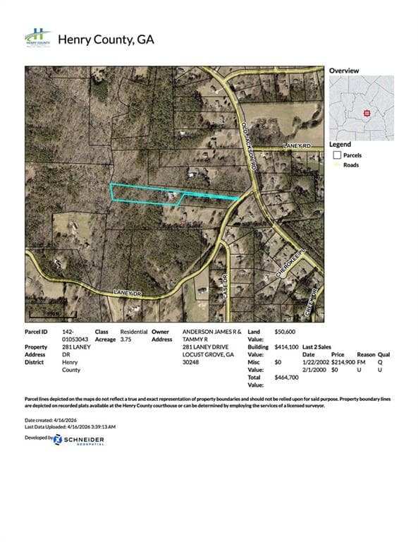 4 bedroom, 3 bathroom, 3,031 sq ft single family residence for sale at 281 Laney Drive, Locust Grove, GA 30248 — photo 4