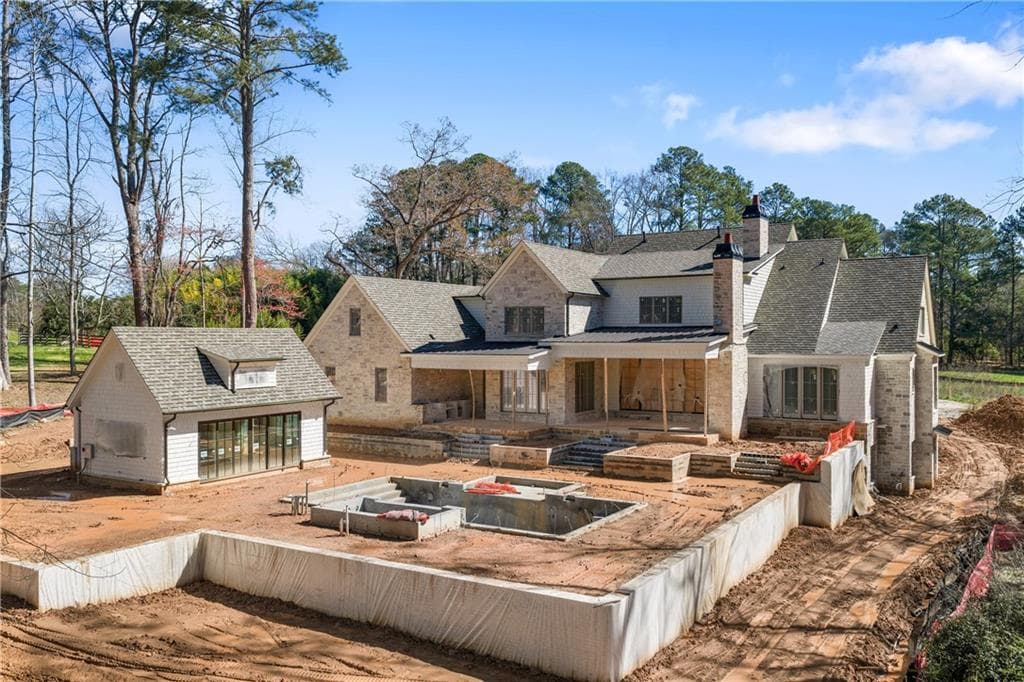 7 bedroom, 10 bathroom, 10,800 sq ft single family residence for sale at 15275 Birmingham Highway, Milton, GA 30004 — photo 3