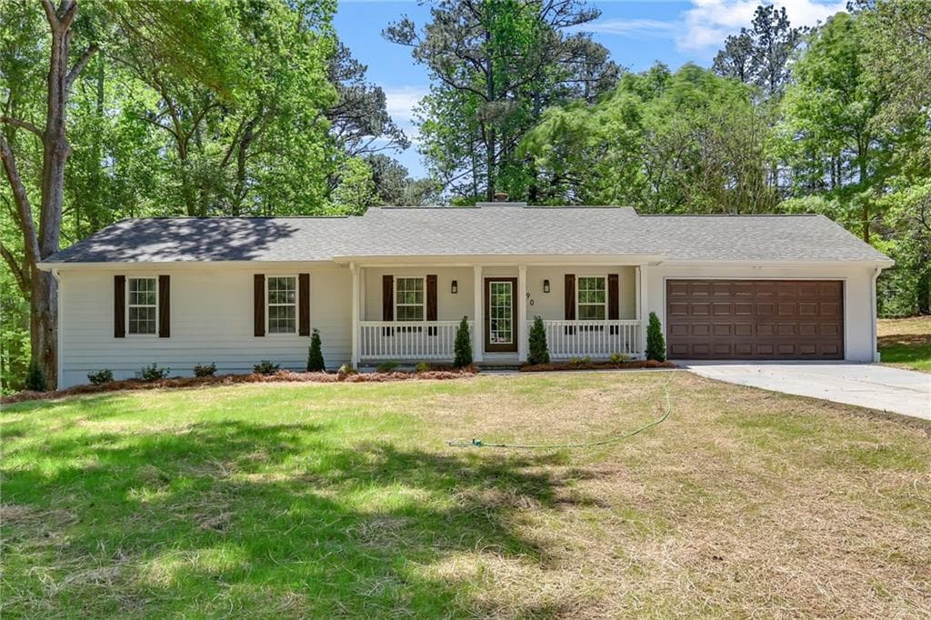 3 bedroom, 2 bathroom, 1,536 sq ft single family residence sold at 790 Mount Zion Road, Conyers, GA 30012