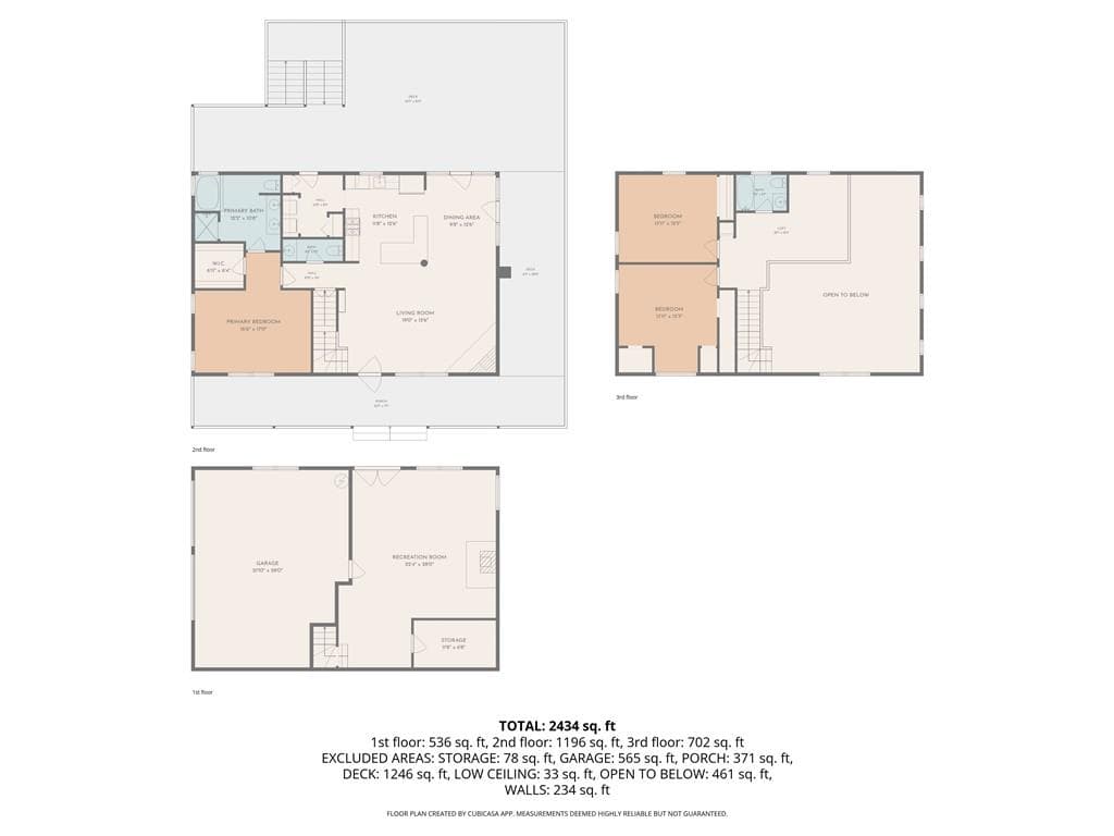 3 bedroom, 3 bathroom, 2,434 sq ft single family residence under contract at 124 S Stewart Lane, Rising Fawn, GA 30738 — photo 4