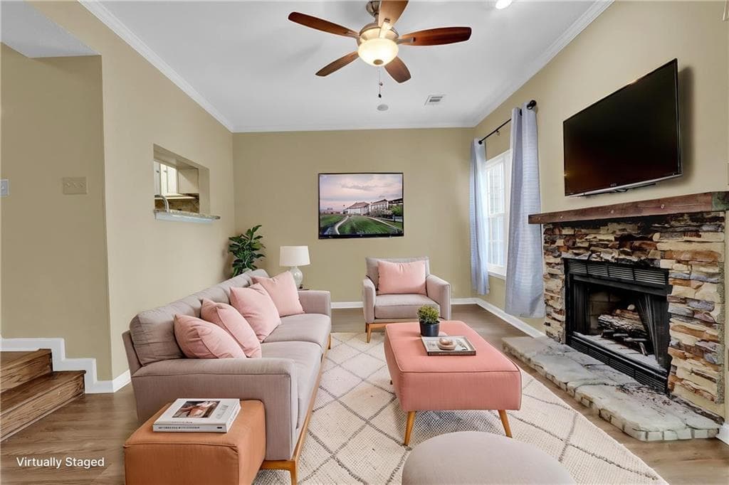 2 bedroom, 3 bathroom, 1,356 sq ft townhouse for sale at 3223 Long Iron Drive, Lawrenceville, GA 30044 — photo 4