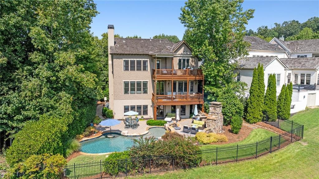 5 bedroom, 5 bathroom, 4,540 sq ft single family residence for sale at 6920 Bucks Road, Cumming, GA 30040