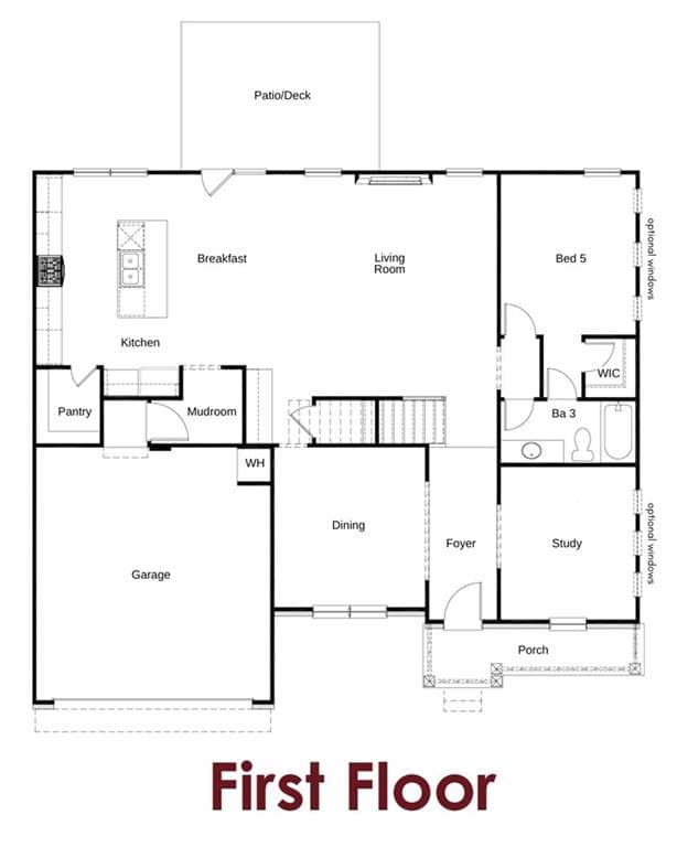 5 bedroom, 4 bathroom, 3,314 sq ft single family residence for sale at 5283 Baymont Drive, Gainesville, GA 30507 — photo 6