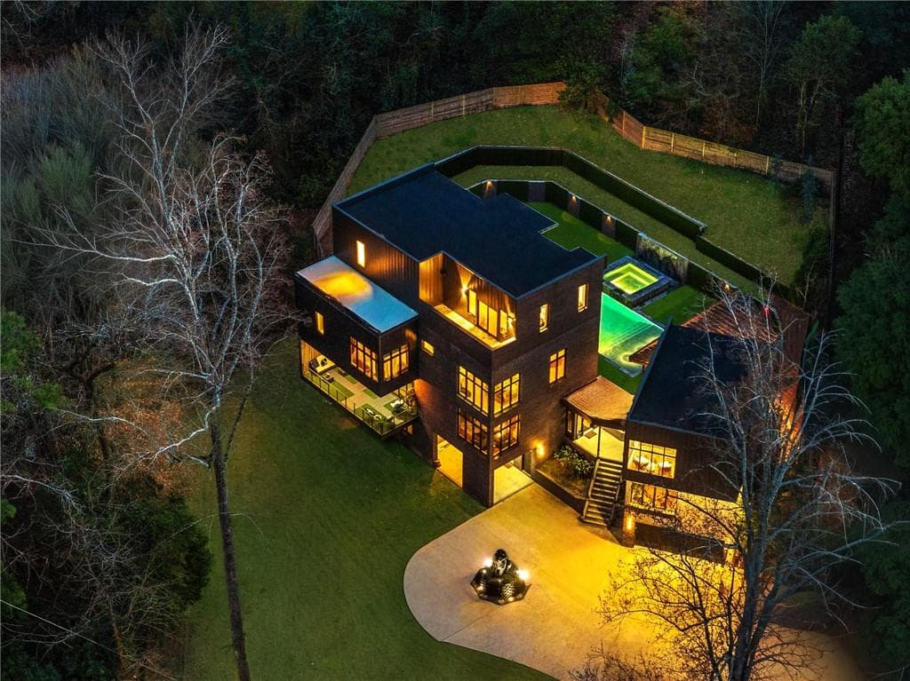 7 bedroom, 7 bathroom, 7,396 sq ft single family residence for sale at 345 Pinecrest Road, Atlanta, GA 30342