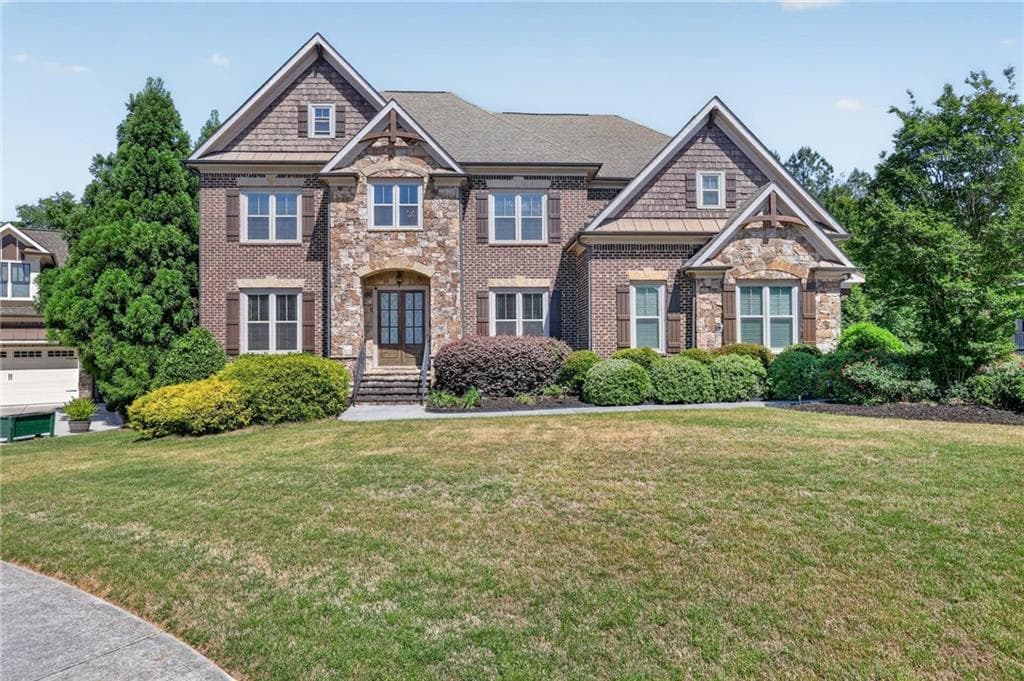 6 bedroom, 7 bathroom, 6,853 sq ft single family residence for sale at 2083 Skybrooke Lane, Hoschton, GA 30548 — photo 1 of 66