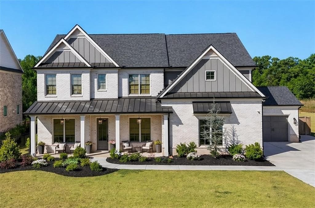 5 bedroom, 4 bathroom, 4,457 sq ft single family residence sold at 6190 New Bethany Road, Buford, GA 30518
