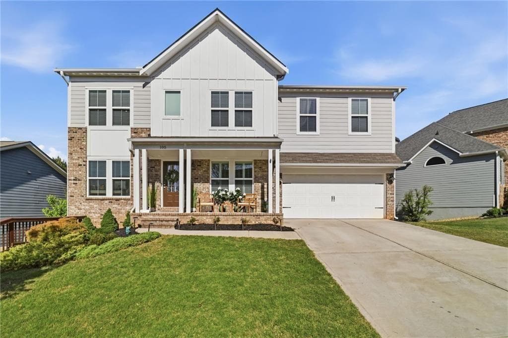 5 bedroom, 3 bathroom, 2,980 sq ft single family residence sold at 105 Greenbrier Way, Canton, GA 30114