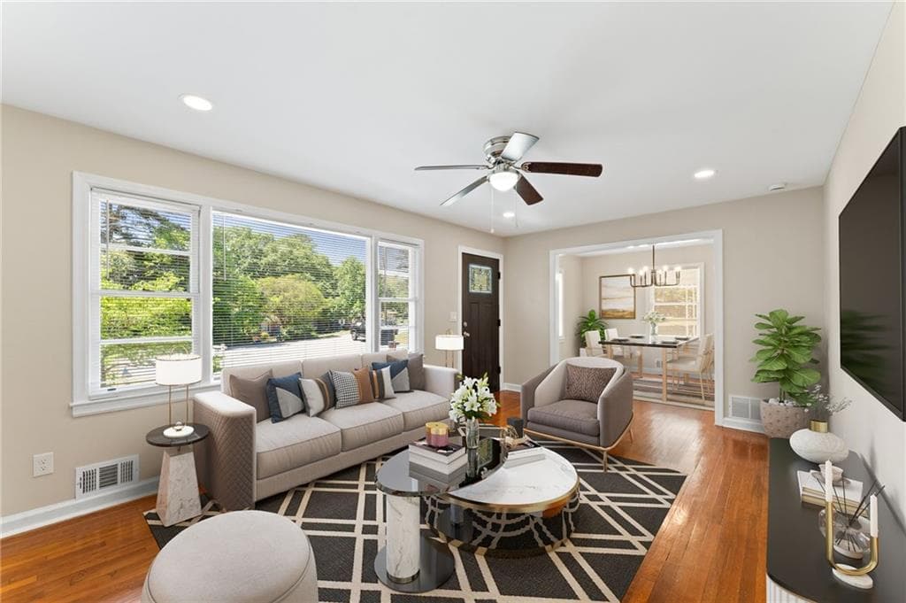 3 bedroom, 2 bathroom, 1,218 sq ft single family residence for sale at 951 Cherokee Trail, Smyrna, GA 30080 — photo 4
