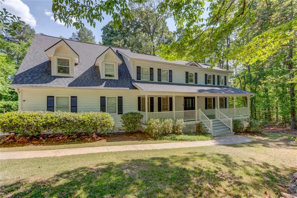 5 bedroom, 4 bathroom, 4,058 sq ft single family residence sold at 1051 Riverside Road, Sugar Hill, GA 30518
