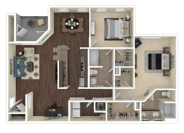 2 bedroom, 2 bathroom, 1,354 sq ft apartment for rent at 1836 Roswell Street 8404, Smyrna, GA 30080 for $1,807 a month — photo 1 of 1