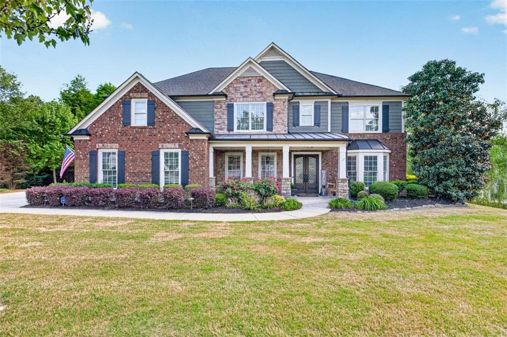 5 bedroom, 4 bathroom, 3,821 sq ft single family residence sold at 6600 Trail Side Drive, Flowery Branch, GA 30542