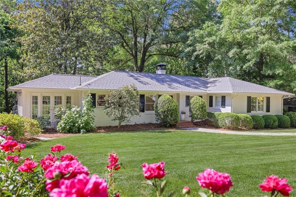 4 bedroom, 3 bathroom, 3,342 sq ft single family residence sold at 1520 Moores Mill Road, Atlanta, GA 30327