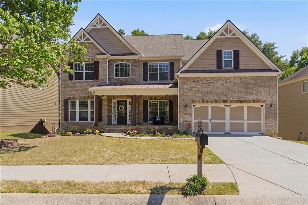 6 bedroom, 5 bathroom, 5,660 sq ft single family residence sold at 5420 Sandstone Court, Cumming, GA 30040