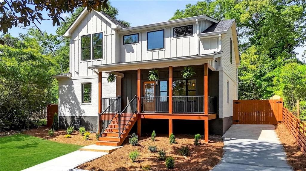 5 bedroom, 4 bathroom, 2,969 sq ft single family residence sold at 25 Candler Road, Atlanta, GA 30317