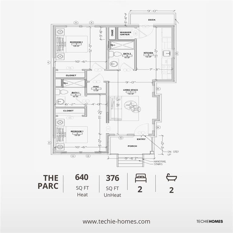 2 bedroom, 2 bathroom, 640 sq ft single family residence under contract at 646 W Peachtree #206 Street, Norcross, GA 30071 — photo 6