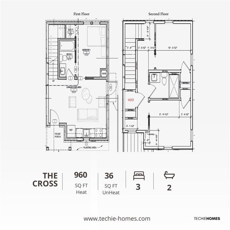 3 bedroom, 2 bathroom, 940 sq ft single family residence under contract at 646 W Peachtree #202 Street, Norcross, GA 30071 — photo 6