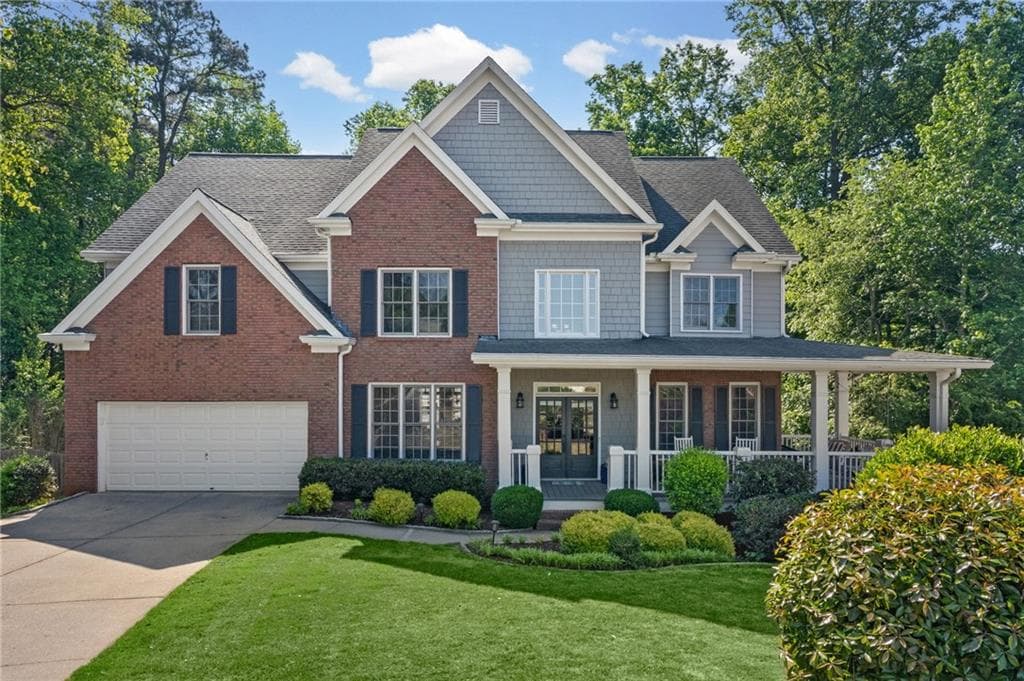 6 bedroom, 5 bathroom, 4,352 sq ft single family residence sold at 6895 Ridgefield Drive, Alpharetta, GA 30005