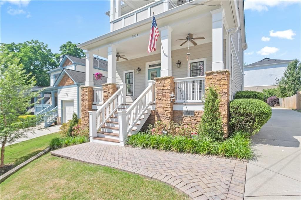 3 bedroom, 3 bathroom, 2,292 sq ft single family residence sold at 2038 Spink Street, Atlanta, GA 30318