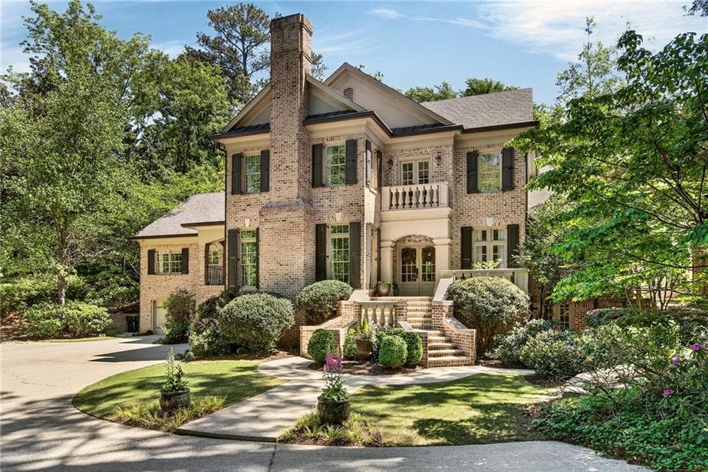 6 bedroom, 8 bathroom, 7,340 sq ft single family residence for sale at 4917 Rebel Trail, Atlanta, GA 30327