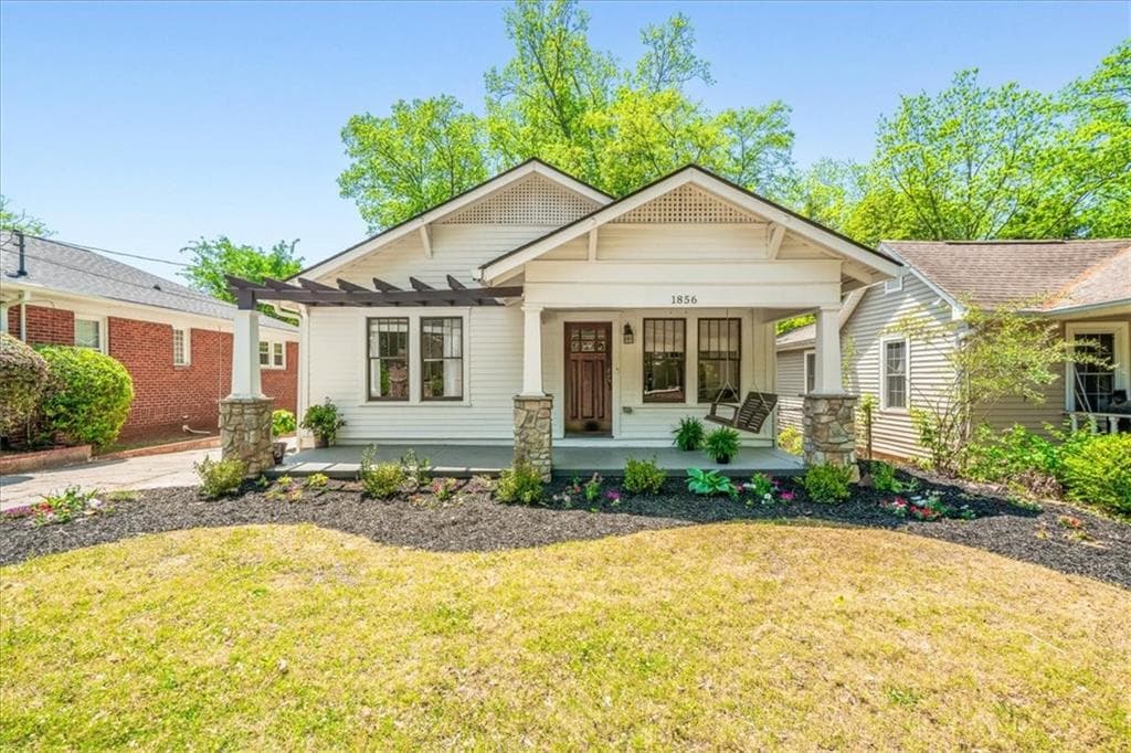 2 bedroom, 2 bathroom, 1,269 sq ft single family residence sold at 1856 Linwood Avenue, Atlanta, GA 30344