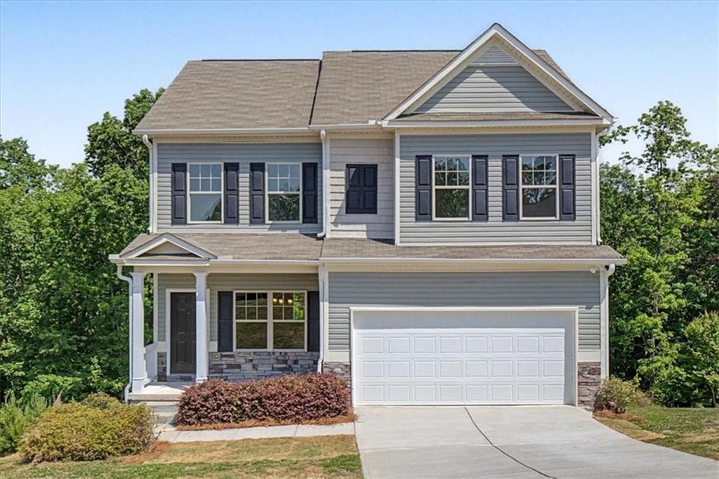 4 bedroom, 3 bathroom, 2,116 sq ft single family residence under contract at 131 Caseys Ridge Road, Rockmart, GA 30153