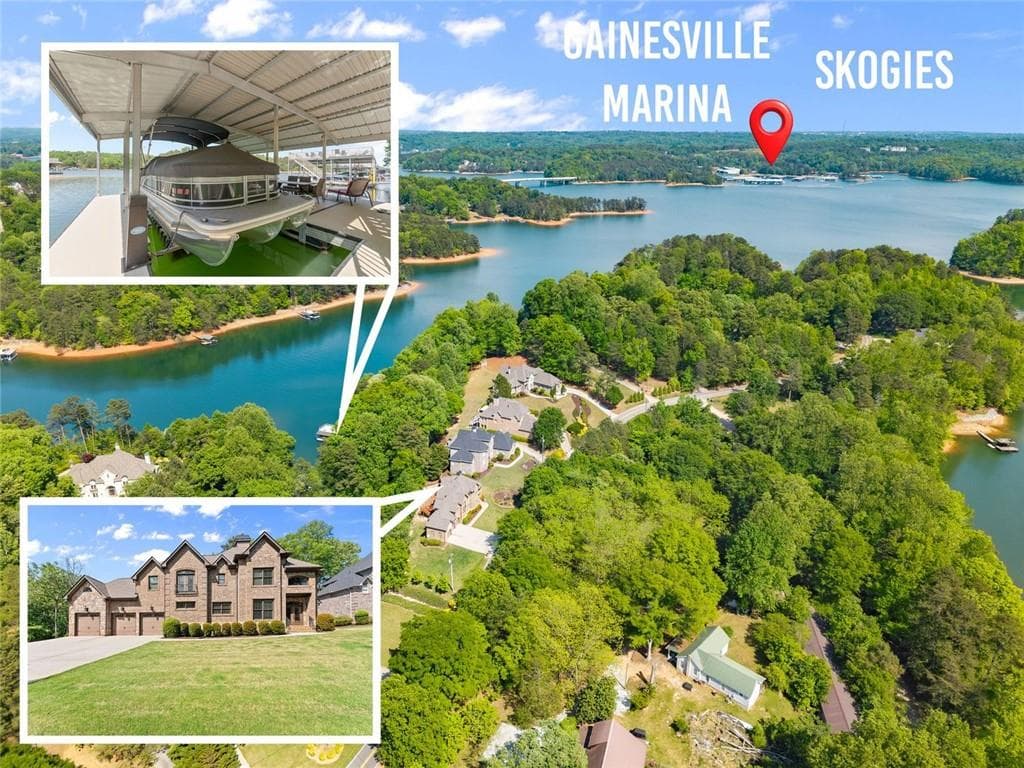 4 bedroom, 4 bathroom, 5,318 sq ft single family residence under contract at 3109 Simpson Park Road, Gainesville, GA 30506