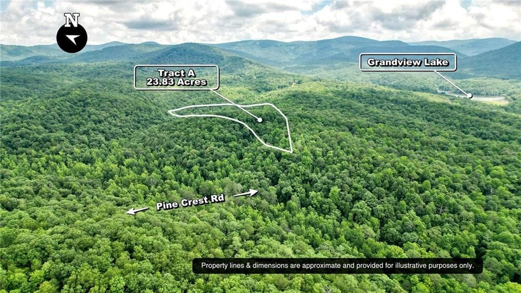 unimproved land for sale at Trt A Cascade Drive, Jasper, GA 30143 — photo 1 of 14