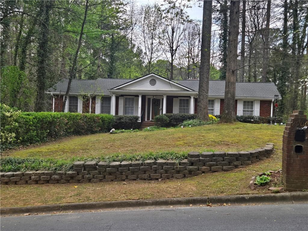 3 bedroom, 3 bathroom, 1,644 sq ft single family residence for sale at 2900 Cherry Blossom Lane, Atlanta, GA 30344